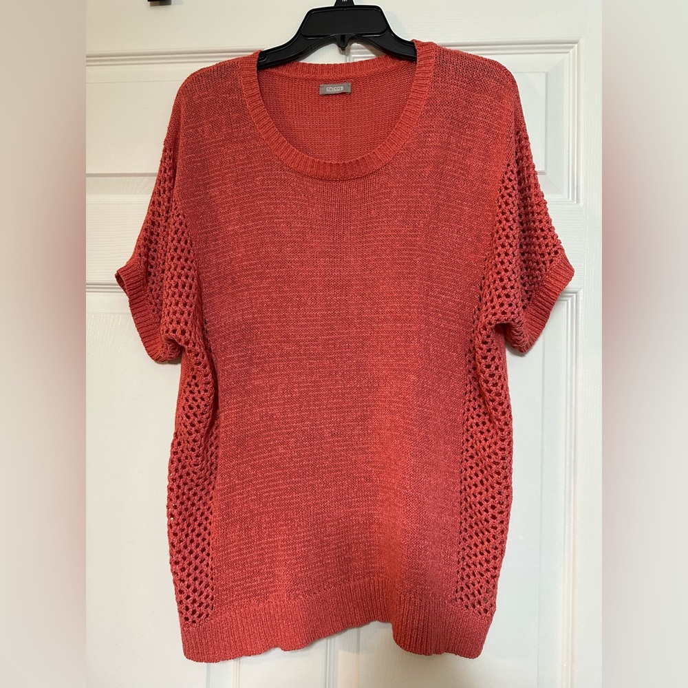 Coral Lightweight Sweater